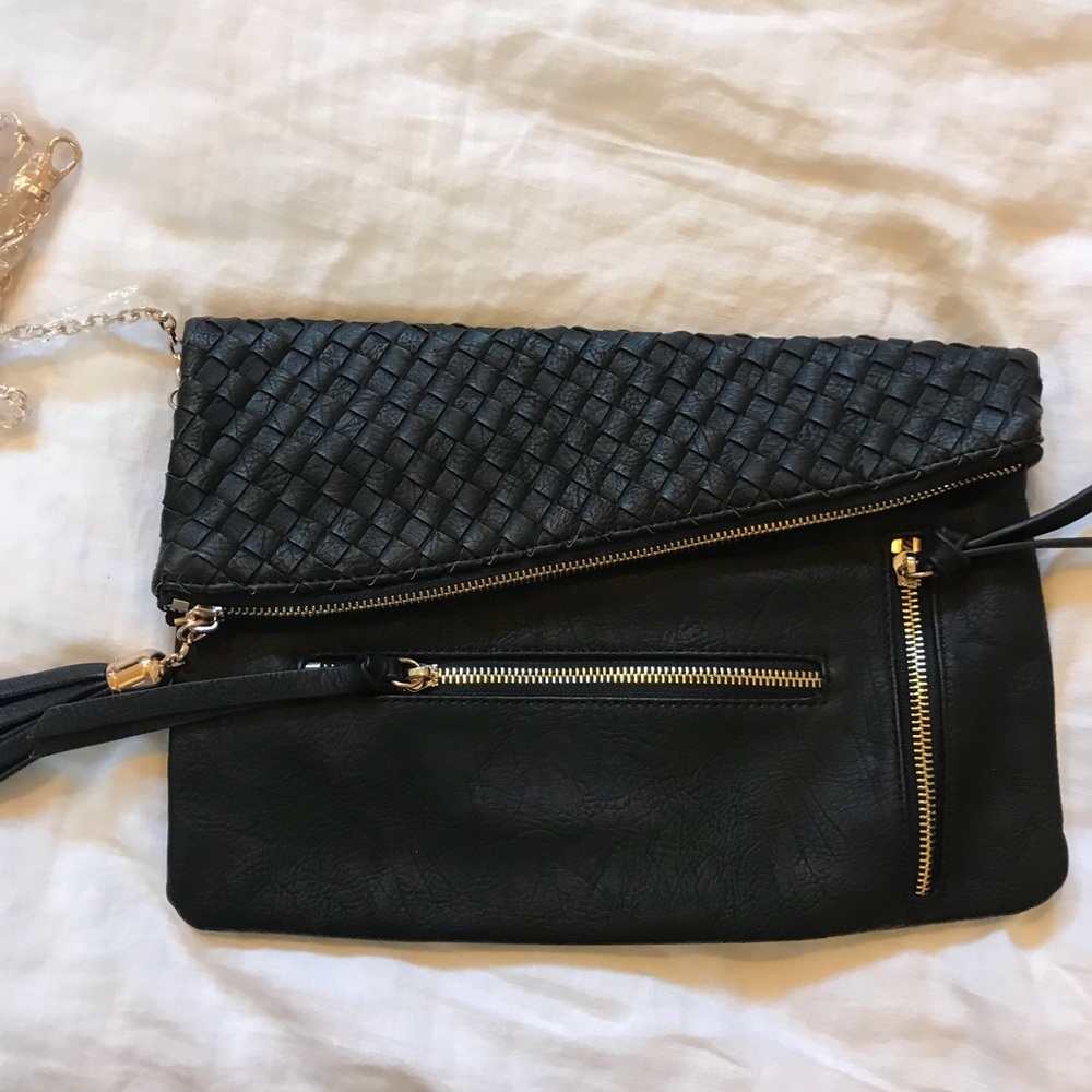 Black clutch/ purse